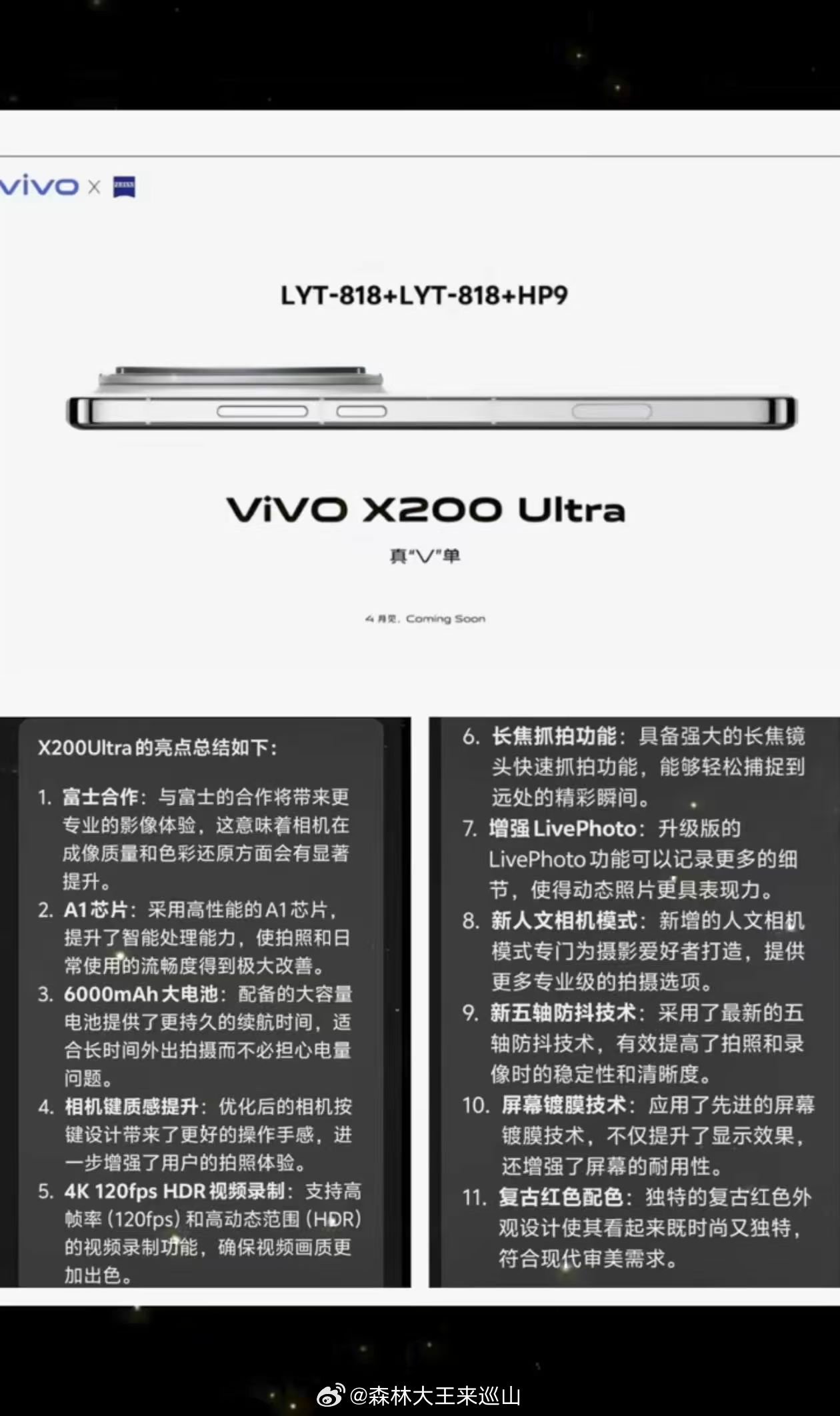 Vivo X200 Ultra feature screenshot