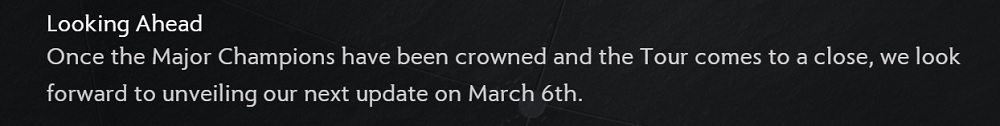 C'est officiel : la prochaine mise à jour majeure de Dota 2 sera publiée le 6 mars.-2