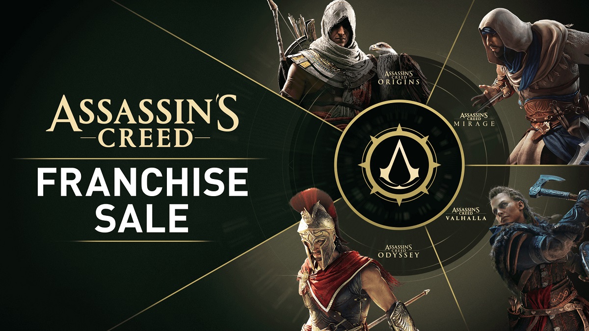 Vous ne pouvez pas refuser : EGS a lancé une vente sur les jeux Assassin's Creed avec des réductions allant jusqu'à 85%.
