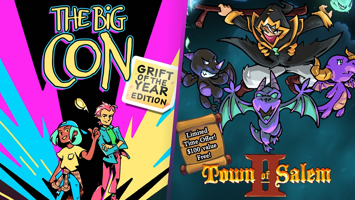 В Epic Games Store стартувала роздача The Big Con і Town of Salem 2