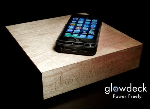 Компактная акустика с возможностью беспроводной зарядки Glowdeck-2