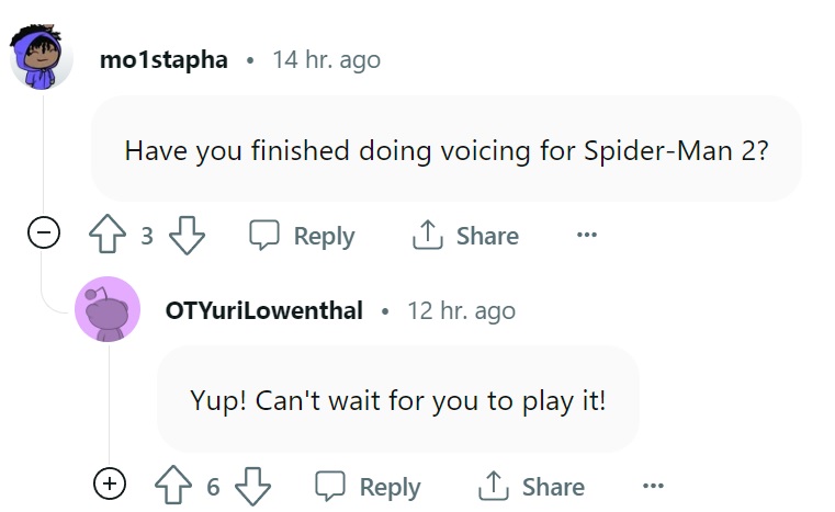 The actor who lent his voice to Peter Parker has revealed that he has completed work on Marvel's Spider-Man 2. The game is probably ready for release-2