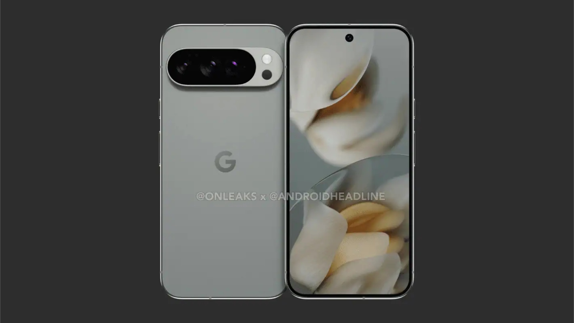 Концепт Google Pixel 10 Pro XL в зеленому кольорі
