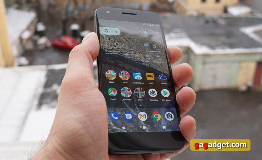Обзор Google Pixel: Pure Google-17