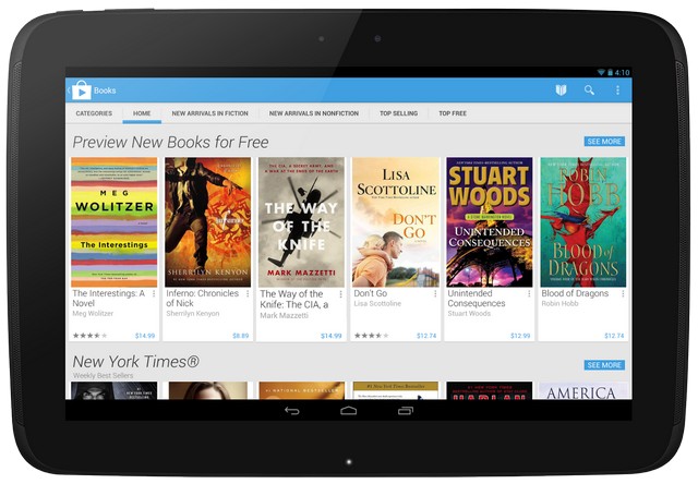 Первый существенный редизайн Google Play Первый существенный редизайн Google Play