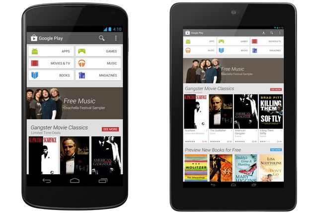 Первый существенный редизайн Google Play-2 Первый существенный редизайн Google Play-2