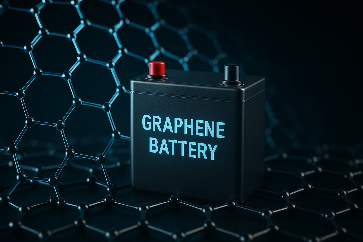 Image illustrative d'une batterie au graphène