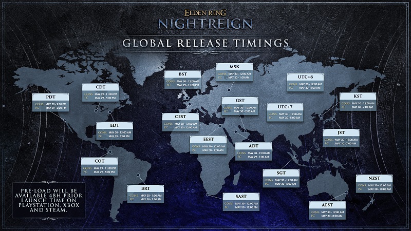 Image promotionnelle d’Elden Ring Nightreign