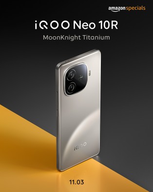 Смартфон iQOO Neo 10R в кольорі Raging Blue