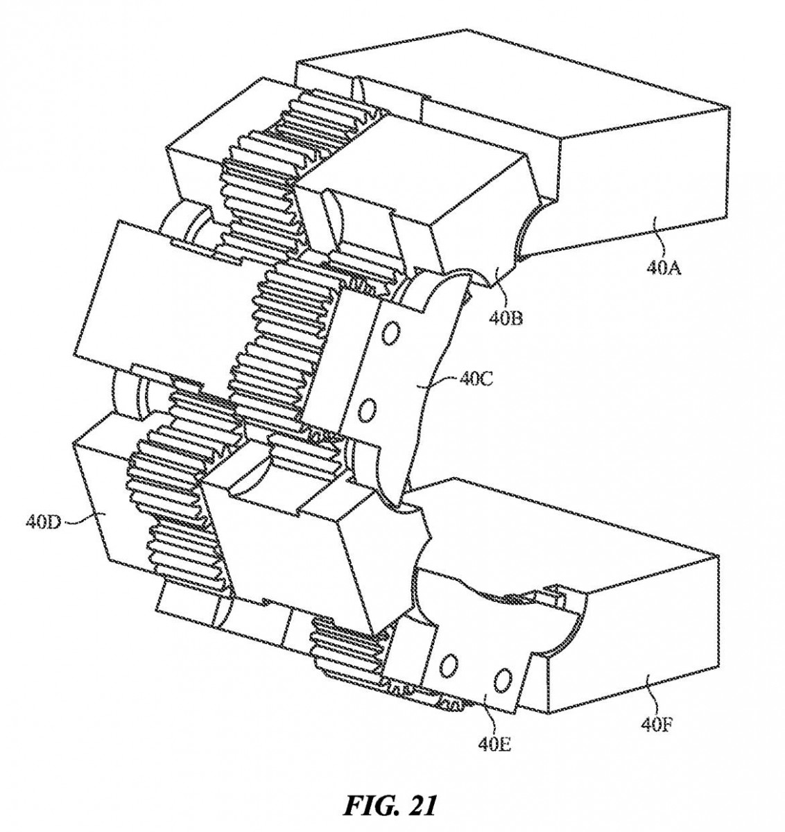 Prototype device with new hinge