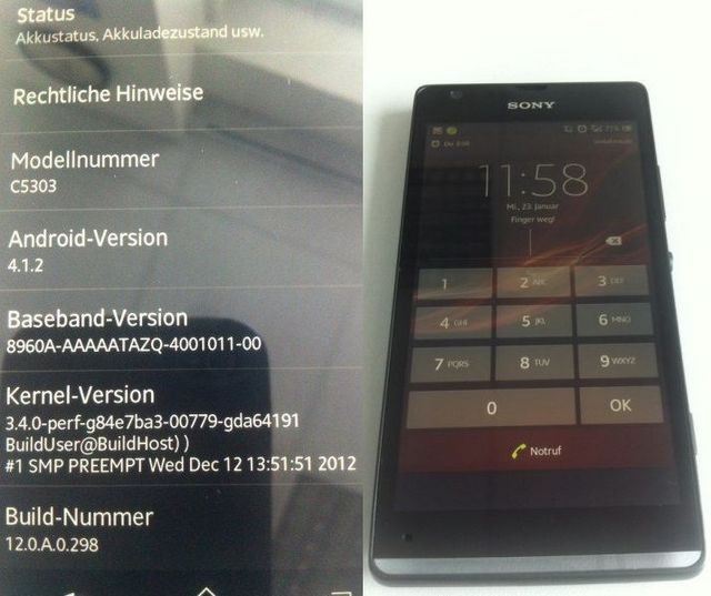Младший брат Sony Xperia Z: 4.3" смартфон Sony C5303 HuaShan-2 Младший брат Sony Xperia Z: 4.3" смартфон Sony C5303 HuaShan-2