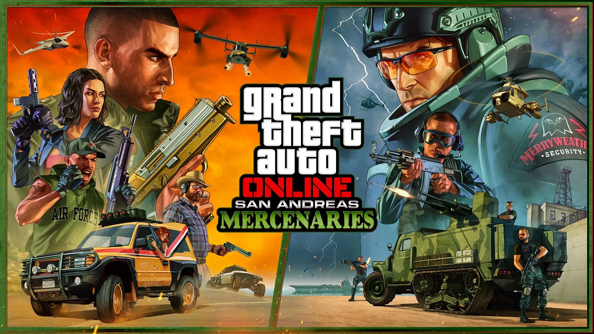 Rockstar Games has released a colourful trailer for the major San Andreas Mercenaries update for GTA Online