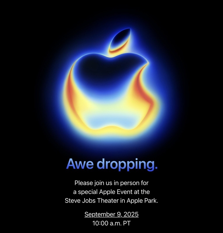 Apple logo in the infrared spectrum