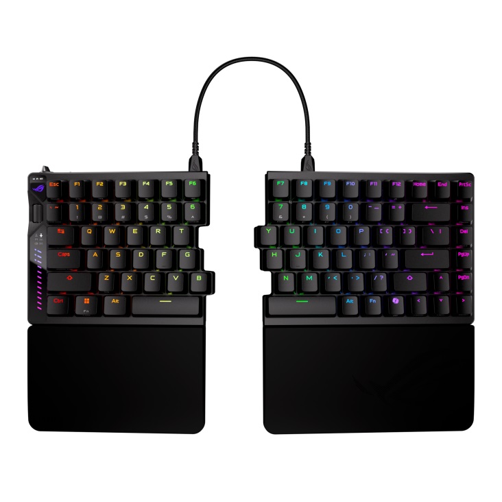 ROG Falcata keyboard with unique design