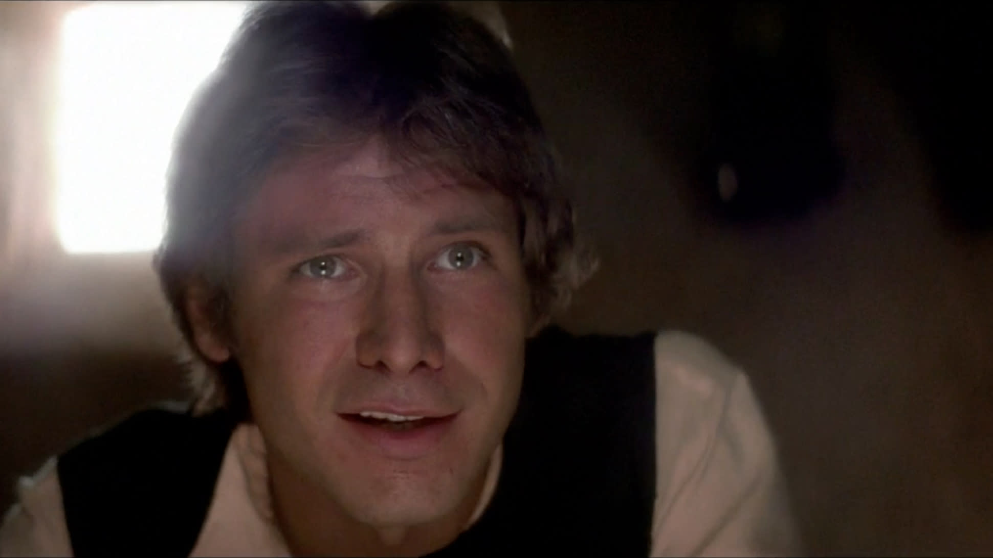 Han Solo in a classic scene