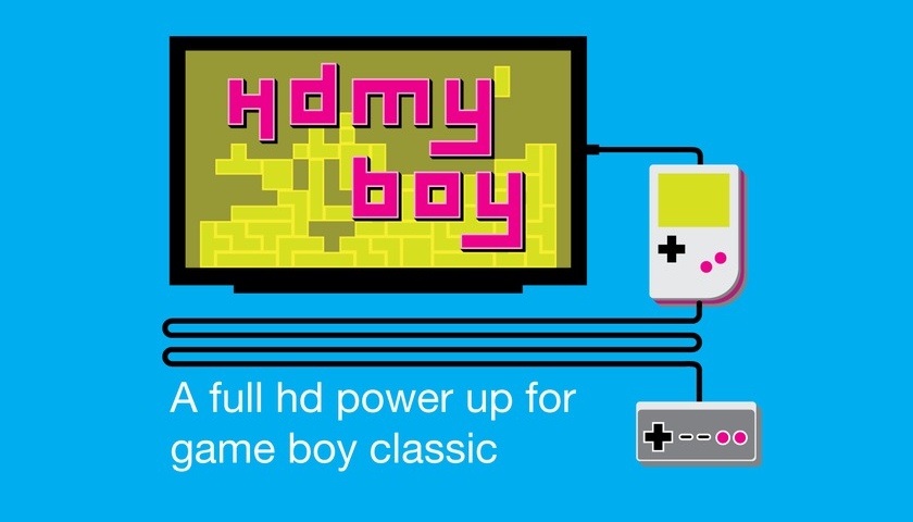HD-апгрейд hdmyboy к 25-летию портативной игровой консоли Game Boy