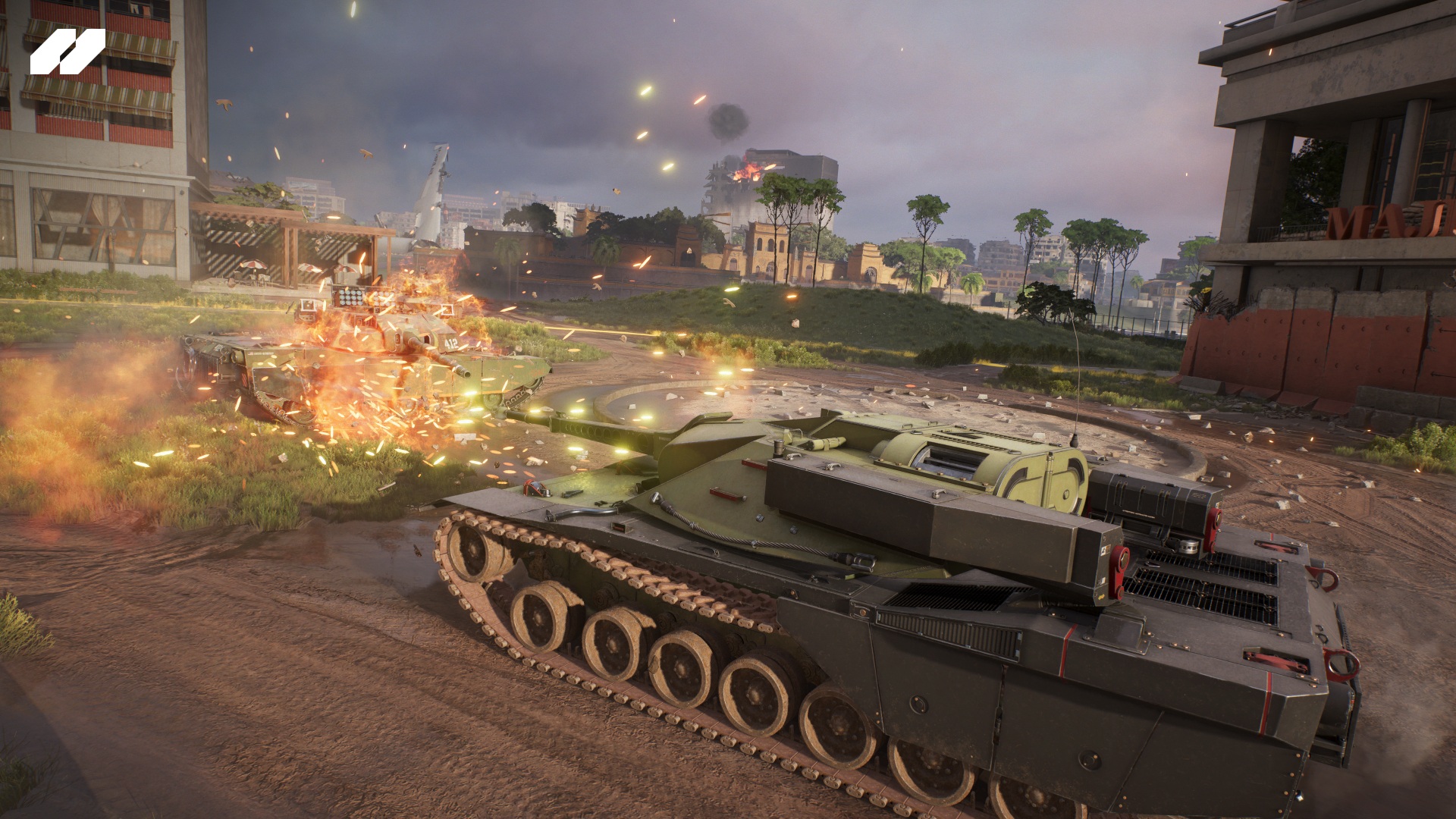 Скриншот з гри World of Tanks: HEAT без інтерфейсу