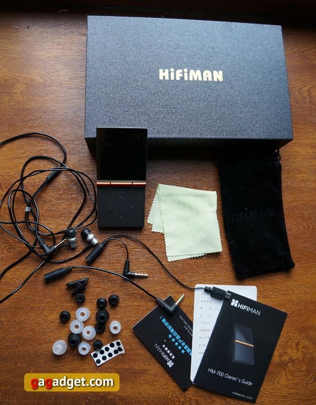 Обзор плеера HiFiMan HM-700 и наушников HiFiMan Re 400-2