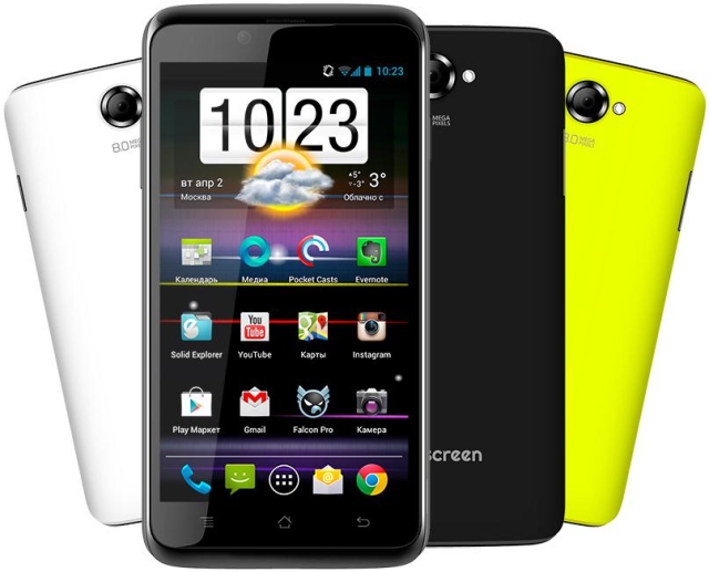 Смартфоны Highscreen Omega Prime XL и Omega Prime с IPS-дисплеями и сменными задними крышками