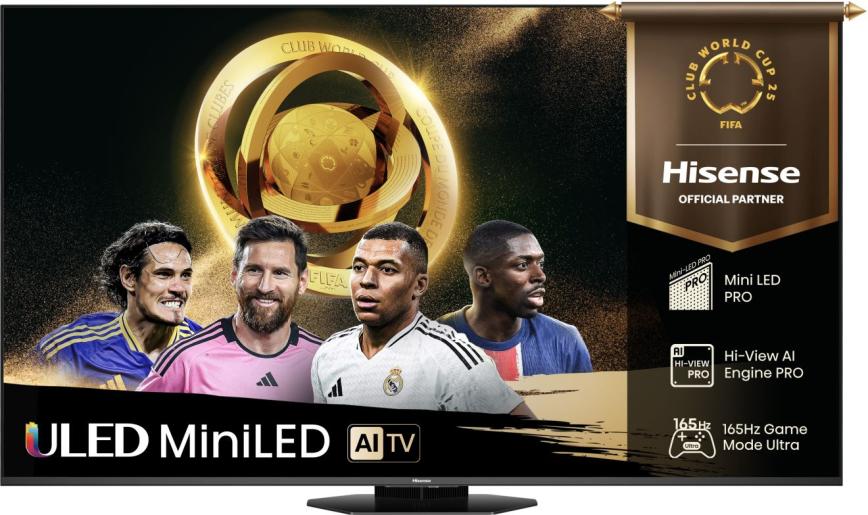 Hisense U8Q Mini LED TV in Europe