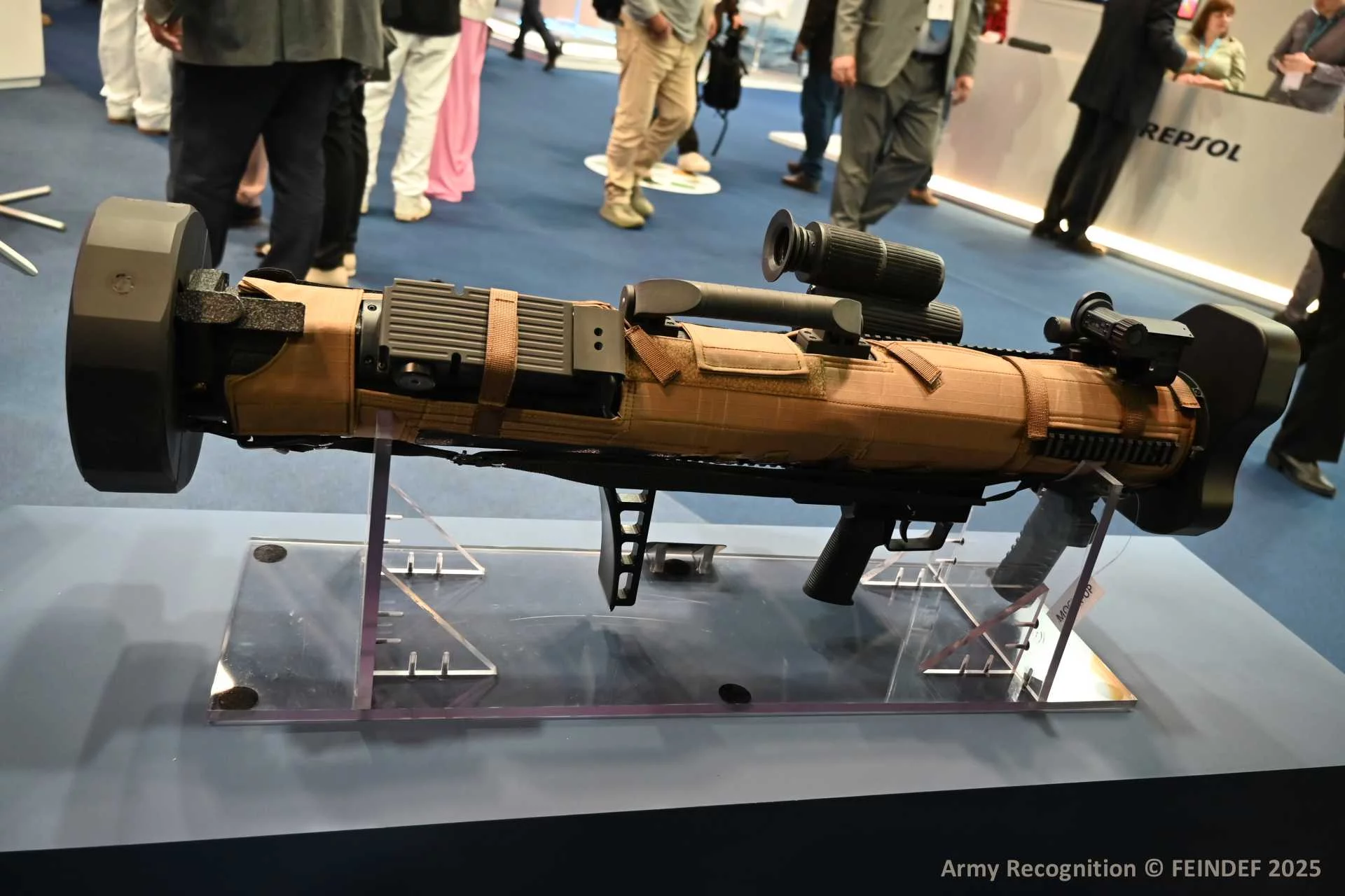 Hispano MPW grenade launcher
