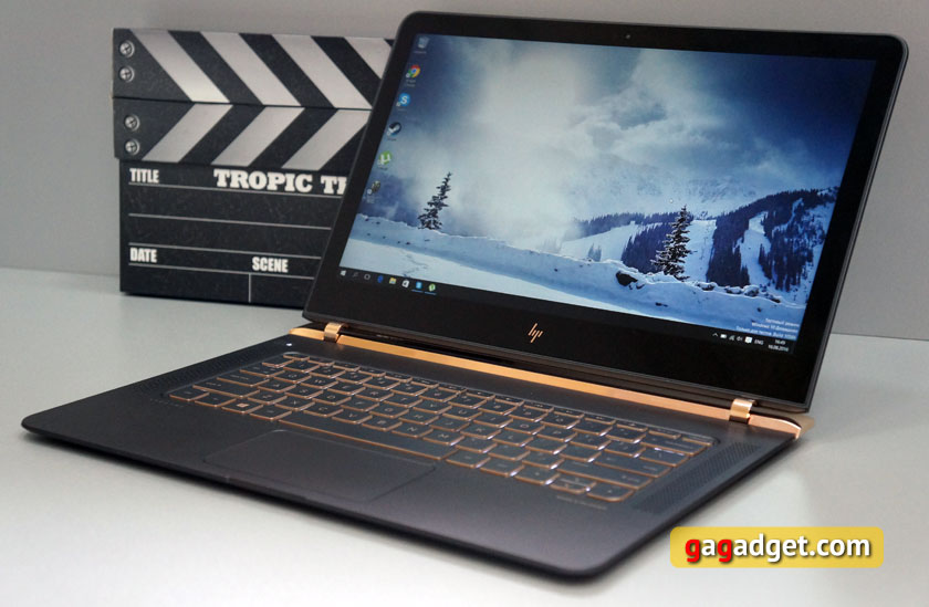 Обзор стильного ультрабука HP Spectre
