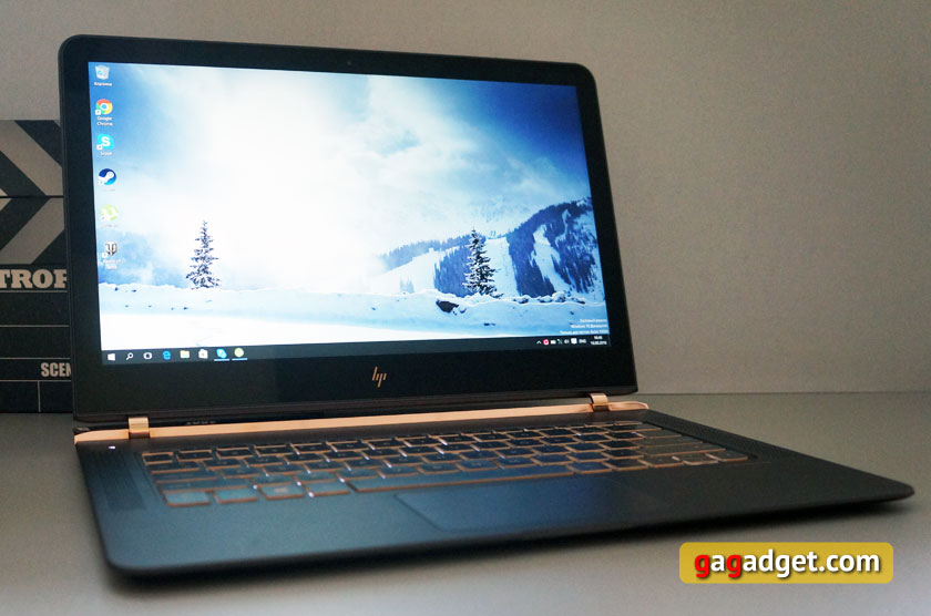 Обзор стильного ультрабука HP Spectre-7