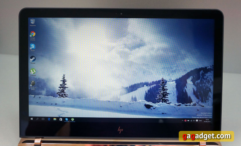 Обзор стильного ультрабука HP Spectre-16