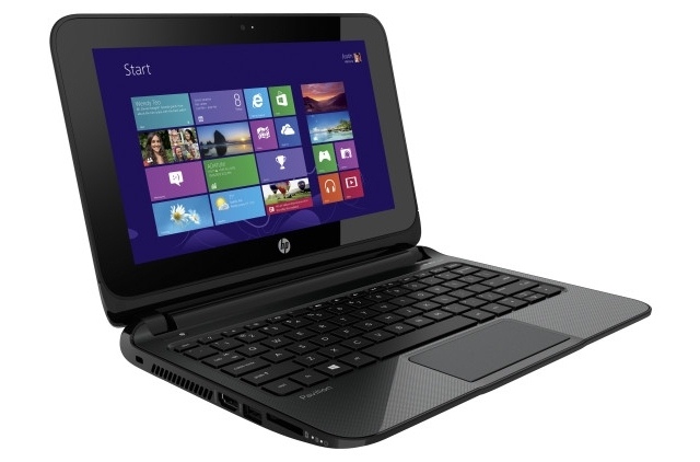 10.1-дюймовый сенсорный ноутбук HP TouchSmart 10 на платформе AMD A4-1200 "Temash"