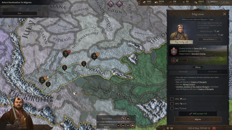 Image pour le DLC Khans des Steppes pour Crusader Kings 3