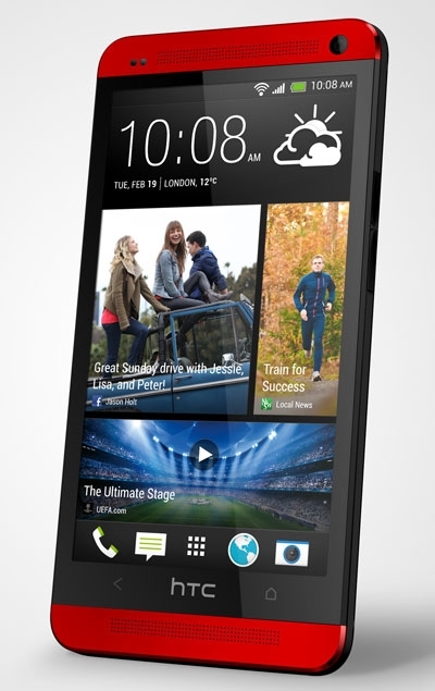Красный HTC One официально в России с июля-2