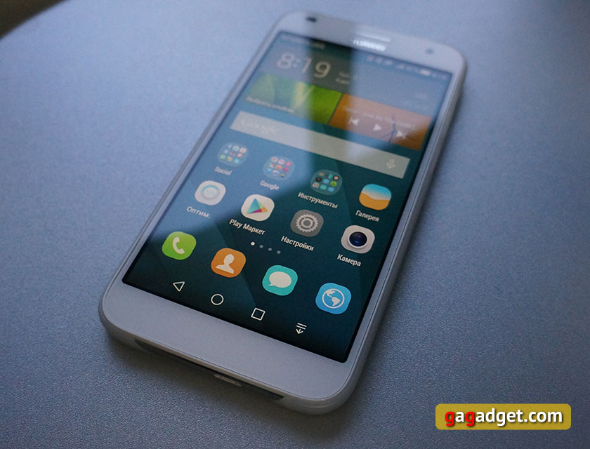 Обзор металлического 5.5-дюймового смартфона Huawei G7