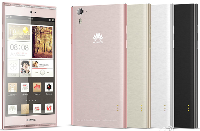 Пресс-рендер Huawei Ascend P7 попал в сеть