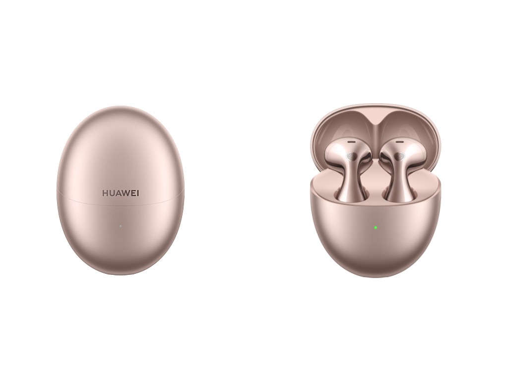 Huawei FreeBuds 6 в цвете Розовое золото