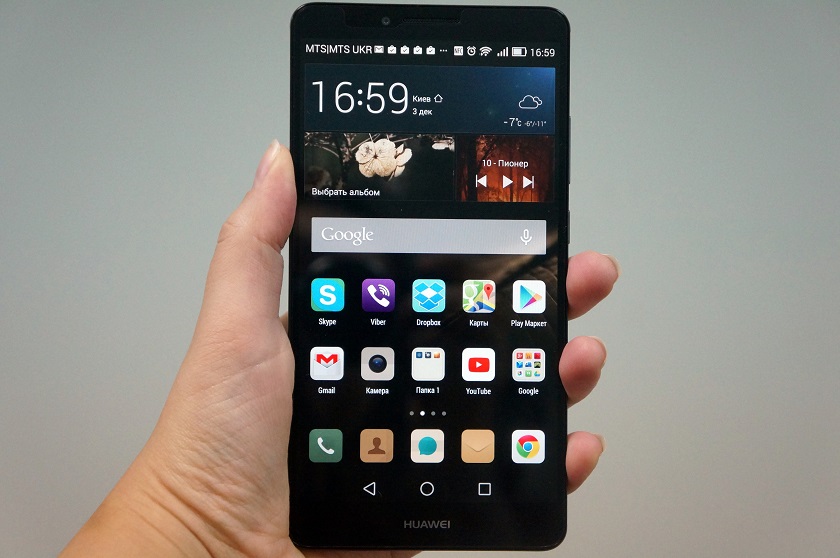 Обзор смартфона Huawei Mate7