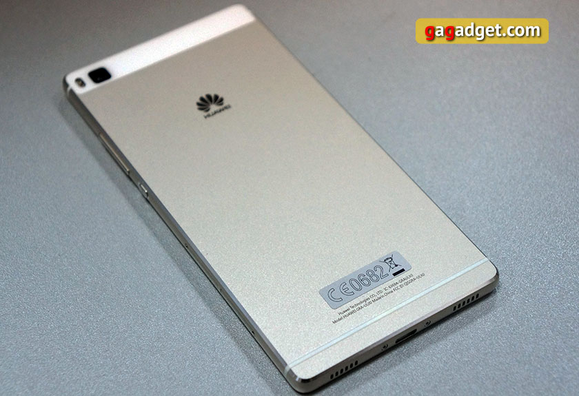 Обзор тонкого металлического флагмана Huawei P8-13