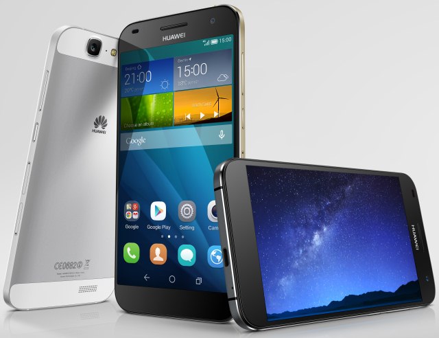 Huawei представила металлический смартфон Ascend G7 с 64-битным процессором