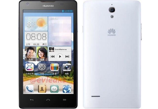 Первое пресс-фото 5-дюймового Huawei Ascend G700 с 4-ядерным MediaTek MT6589