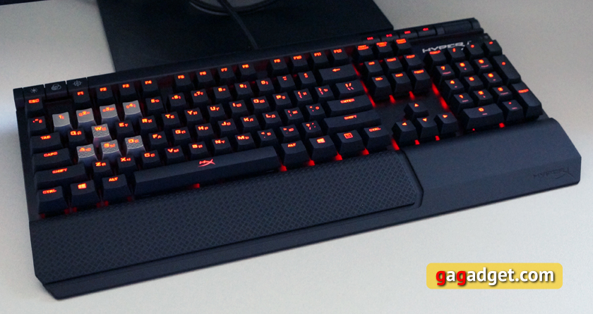 Обзор геймерской механической клавиатуры HyperX Alloy Elite-18