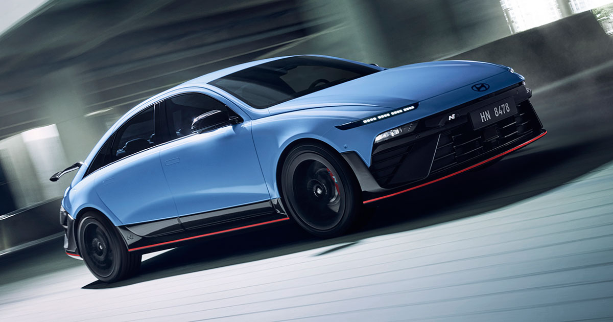 Hyundai Ioniq 6 N на Фестивалі швидкості в Гудвуді