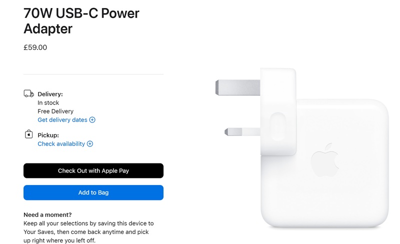 Apple USB-C charger
