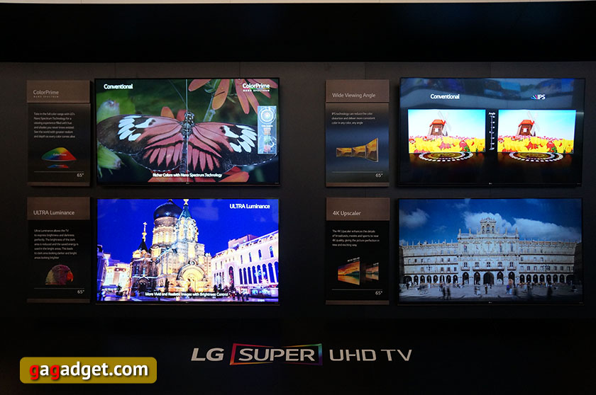 IFA 2015: стенд LG своими глазами