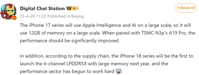 Automatic translation of a Digital Chat Station message
