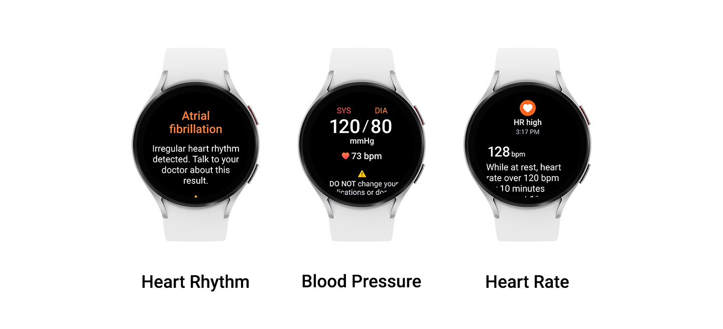 Les fonctions de santé des smartwatches de la série Galaxy Watch