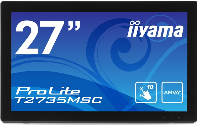 27-дюймовый сенсорный монитор Iiyama ProLite T2735MSC с AMVA-матрицей-2