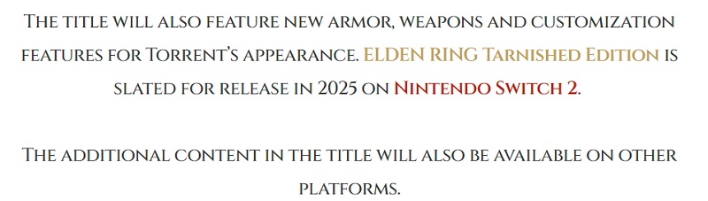 Capture d'écran du site de Bandai Namco