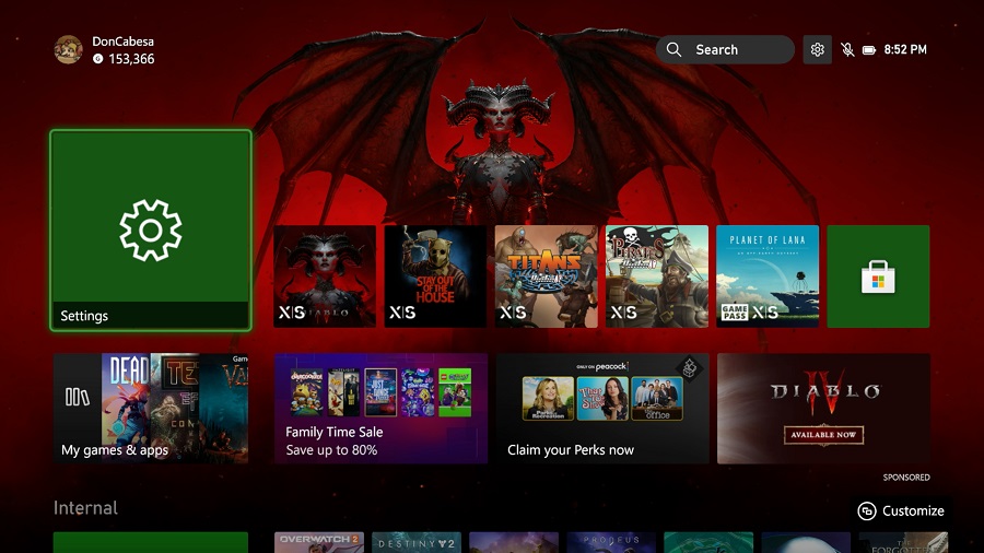 Free Diablo IV-inspired dynamic theme available for Xbox Series consoles-2