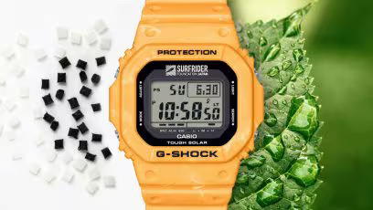 Яркий желтый дизайн G-Shock