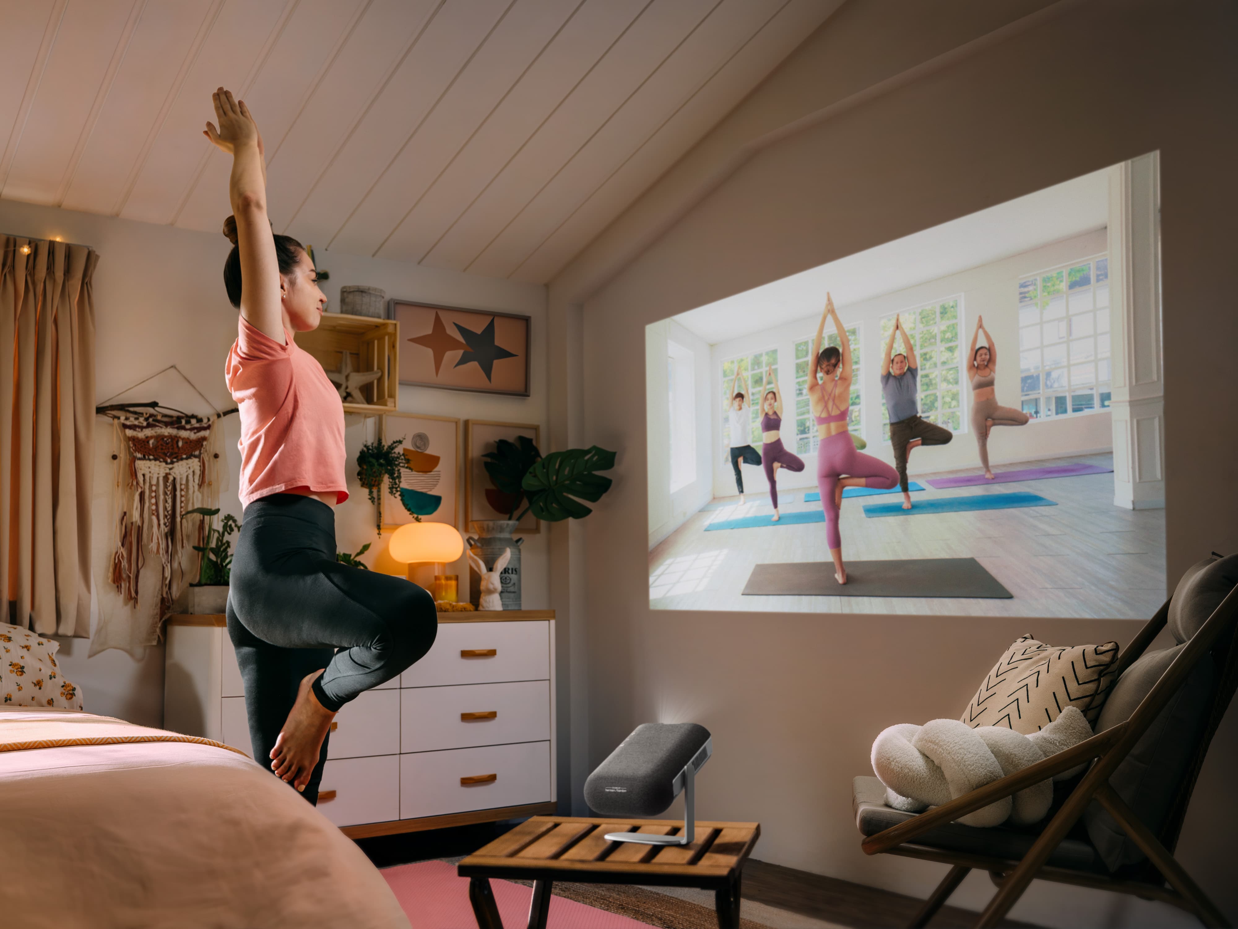 Regarder un film avec ViewSonic M1 Max