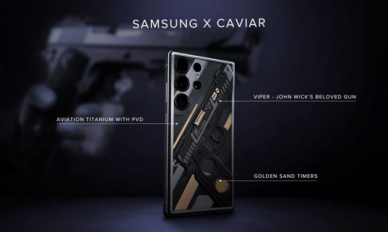 Panneau arrière du Galaxy S25 Ultra Viper